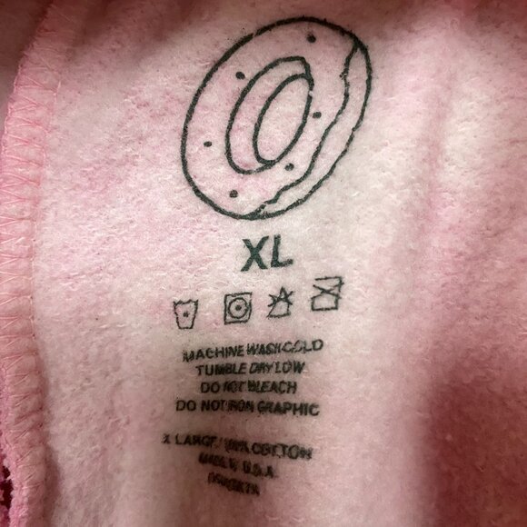 Odd Future Pink Tie-Dye Sweat Shorts XL - Picture 4 of 4